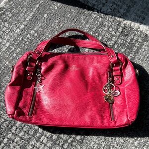 Red juicy couture bag